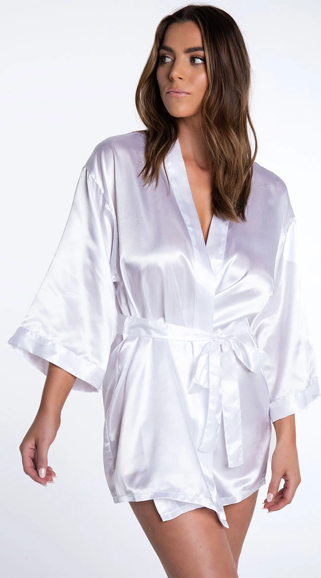Me Time Satin Robe 9 Me Time Satin Robe - Image 7