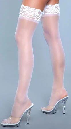 Be Wicked Lace Over It Thigh Highs