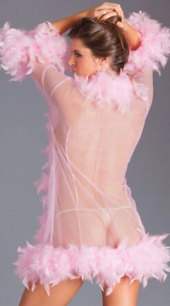 Be Wicked Birds Of A Feather Robe -Playboy Store BW BW834S CP back web 2020AUG24933