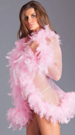 Be Wicked Birds Of A Feather Robe -Playboy Store BW BW834S CP side web 2020AUG24933