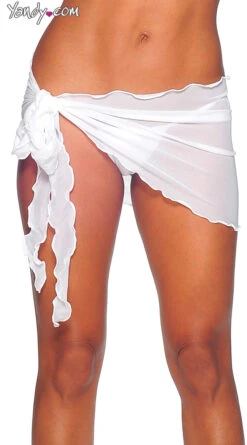 Sexy Mesh Mini Wrap 14 Sexy Mesh Mini Wrap -Playboy Store BZ 1060ME WH F MM2013