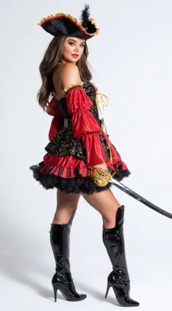 Spanish Pirate Costume -Playboy Store CC 01196 PIRATE PS07232019 5