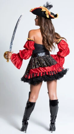 Spanish Pirate Costume -Playboy Store CC 01196 PIRATE PS07232019 8