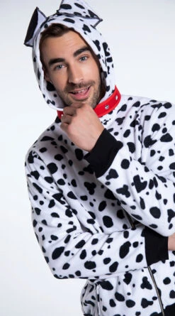 Men's Dalmatian Hoodie Costume 10 Men's Dalmatian Hoodie Costume -Playboy Store CC 01455 DOGGIE 10 YANDY PS08182021