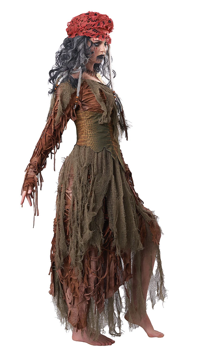 Voodoo Swamp Witch Costume 4 Voodoo Swamp Witch Costume - Image 2