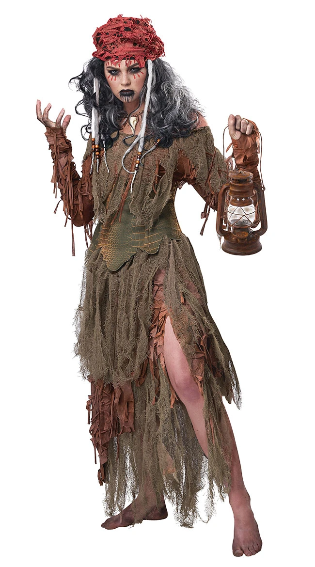 Voodoo Swamp Witch Costume 3 Voodoo Swamp Witch Costume