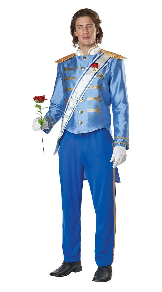 Men's Prince Charming Costume 3 Men's Prince Charming Costume