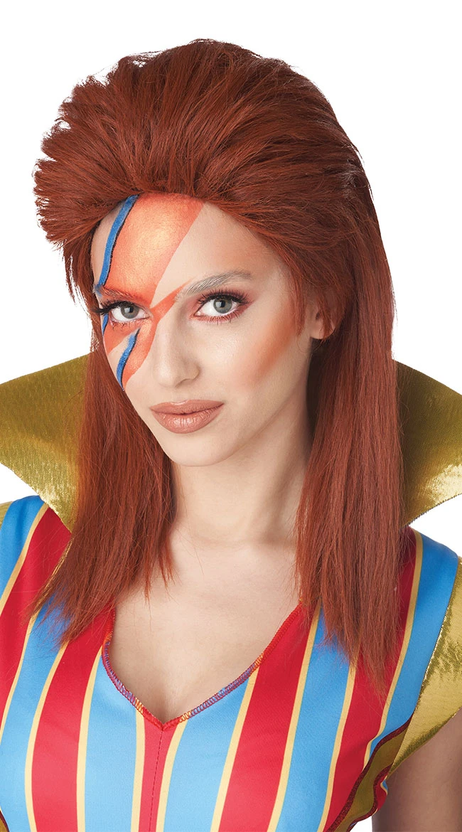 70's Glam Rocker Wig 3 70's Glam Rocker Wig