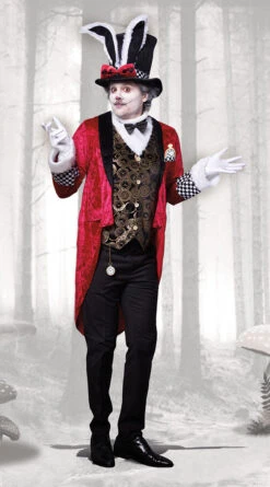 Dreamgirl Men's White Rabbit Costume