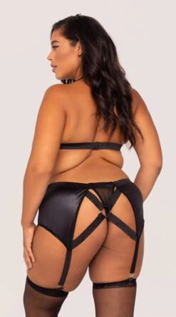 Dreamgirl Plus Size Why Hold Back Bralette Set 9 Dreamgirl Plus Size Why Hold Back Bralette Set -Playboy Store DG 12223X BLACK YANDY PDP PS10052022 38