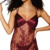 Dreamgirl Burgundy Elegance Chemise Set 2 Dreamgirl Burgundy Elegance Chemise Set -Playboy Store DG 12787 Burgundy Front 2023MAY