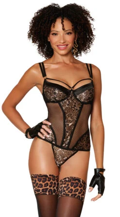 Dreamgirl Daring Huntress Bustier Set