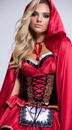 Dreamgirl Little Red Costume -Playboy Store DG 9477 6 PS07312018