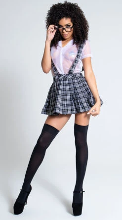 Suspended School Girl Lingerie Costume