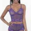 Flirty Lace Cami Set 2 Flirty Lace Cami Set -Playboy Store EC 72158 PURPLE PINK FS 2023MAY