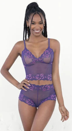 Flirty Lace Cami Set