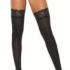 Opaque Lace Thigh Highs