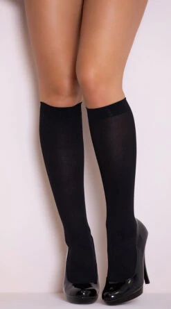 Opaque Knee High Stockings -Playboy Store EM 1502 3 PS08072018