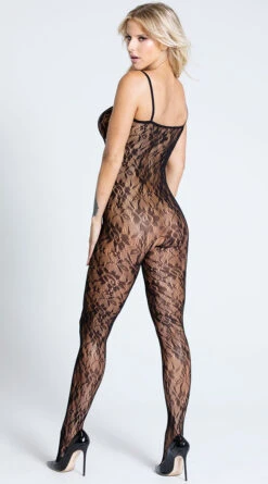 Rose Lace Bodystocking 13 Rose Lace Bodystocking -Playboy Store EM 1610 BLACK PS06132019 14