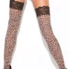 Animal Print Thigh Highs -Playboy Store EM 8619 f 2017MayUpdate yandy hosiery