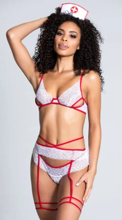 Life Saver Lingerie Costume 11 Life Saver Lingerie Costume -Playboy Store ES 6404 NURSE 3 PS08262020