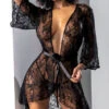 Floral Elegance Robe Set
