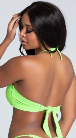 Yandy Twisted Bandeau Bikini Top -Playboy Store EY 3528T top neon green PS11062019 9 Edit