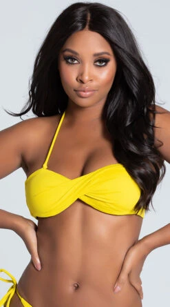 Yandy Twisted Bandeau Bikini Top -Playboy Store EY 3528T top yellow PS11062019 3 2 Edit Edit