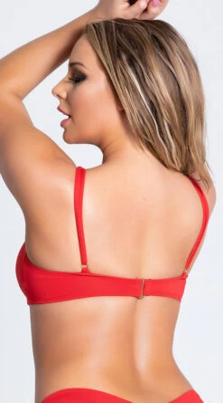 Yandy Morganite Glow Peek-A-Boo Bikini Top -Playboy Store EY 4031T TOP RED PS04042019 11