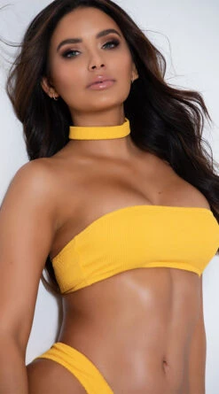 Yandy Boardwalk Bae Choker Bikini Top 19 Yandy Boardwalk Bae Choker Bikini Top -Playboy Store EY 4106T 4106B YELLOW PS01282020 28