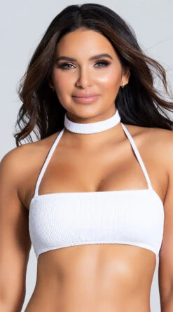 Yandy Boardwalk Bae Choker Bikini Top 15 Yandy Boardwalk Bae Choker Bikini Top -Playboy Store EY 4106T TOP WHITE PS01282020 3