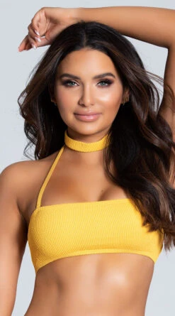 Yandy Boardwalk Bae Choker Bikini Top 18 Yandy Boardwalk Bae Choker Bikini Top -Playboy Store EY 4106T TOP YELLOW PS01282020 1
