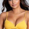 Yandy Salty Senorita String Bikini Top -Playboy Store EY 4116T TOP YELLOW PS01282020 1