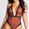 Yandy A Little Sassy Teddy 2 Yandy A Little Sassy Teddy -Playboy Store EY 4135 RED LEOPARD PS10282019 2