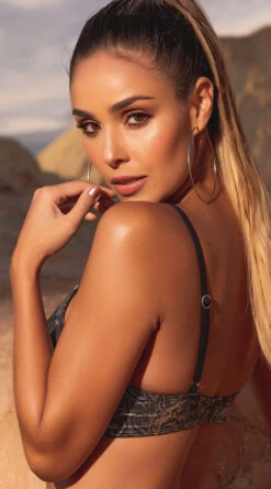 Yandy Boa Constrictor Bikini Top -Playboy Store EY 4155T TOP SWIM EDITORIALS 2020 71