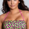 Yandy She Got Jungle Fever Swimsuit Top -Playboy Store EY 4174T TOP PINK PS01282020 1