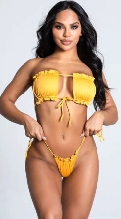 Yandy Stay Current Bikini Bottom 22 Yandy Stay Current Bikini Bottom -Playboy Store EY 4208T 4208B YELLOW 2 PS12172020