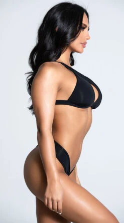 Yandy I Can Sea Clearly Now Bikini Bottom -Playboy Store EY 4212T 4212B BLACK 6 PS12172020