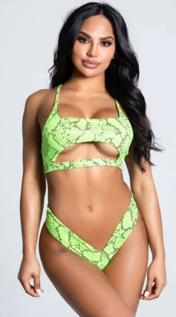Yandy Craving Cobra Bikini Bottom -Playboy Store EY 4214T 4214B GREEN 1 PS12172020