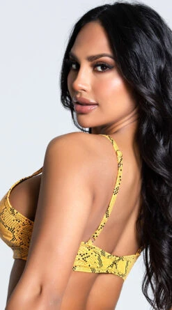 Yandy Craving Cobra Bikini Top -Playboy Store EY 4214T TOP YELLOW 9 UPDATED PS12172020