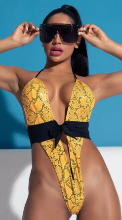 Yandy Golden Hour Cobra One Piece Swimsuit -Playboy Store EY 4217 PS12182020 EDS 104