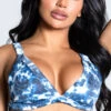Yandy Dye Hard For Love Triangle Bikini Top