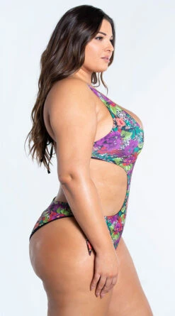 Yandy Plus Size Tropical Oasis One Piece Swimsuit 15 Yandy Plus Size Tropical Oasis One Piece Swimsuit -Playboy Store EY 4301X 6 YANDY PS02172022