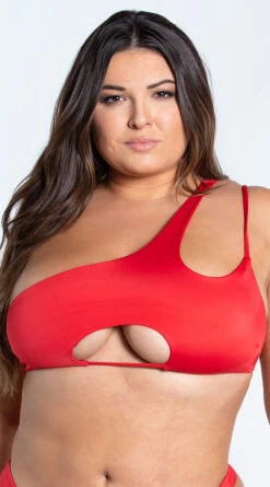 Yandy Plus Size Double Strapped Bikini Top 11 Yandy Plus Size Double Strapped Bikini Top -Playboy Store EY 4322TX TOPX RED 2 YANDY PS02172022 copy