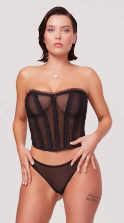 Yandy X Lana Rhoades Love Game Bustier Set 23 Yandy X Lana Rhoades Love Game Bustier Set -Playboy Store EY LNA 0015 LANA BUSTIER PANTY SET BLACK 5412
