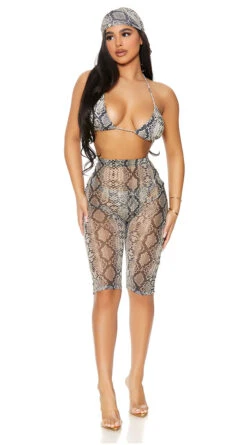 Forplay Take Cover Mesh Biker Shorts 31 Forplay Take Cover Mesh Biker Shorts -Playboy Store FP 441426 reptile alt3 lg 2021APR29176