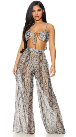 Forplay Got It Covered Palazzo Pants