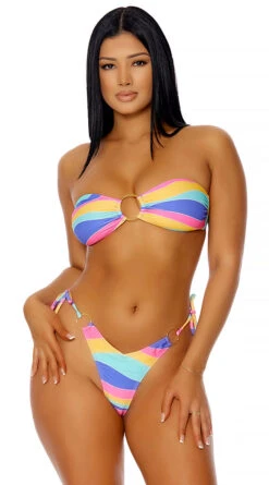 Forplay Antigua Rainbow Thong Bikini 7 Forplay Antigua Rainbow Thong Bikini -Playboy Store FP 442308 PIT 1 2022MARCH47755