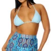 Forplay Covered Up Ruched Aquatic Pool Skirt -Playboy Store FP 442317 ACI 1 2022MARCH47755
