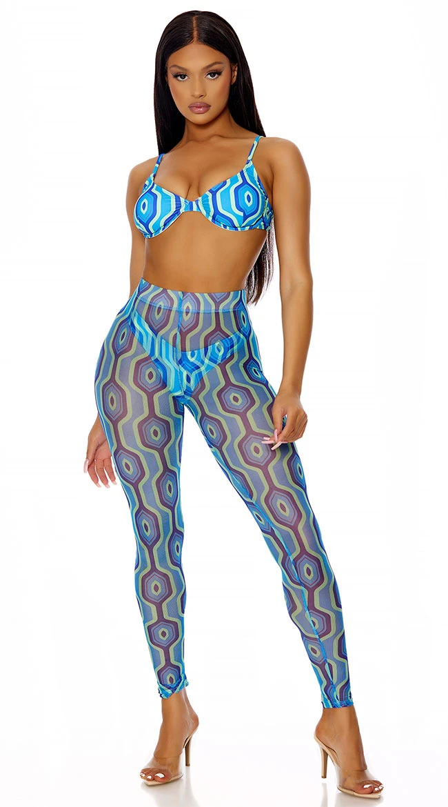 Forplay Got It Covered Aquatic Mesh Pool Leggings 3 Forplay Got It Covered Aquatic Mesh Pool Leggings